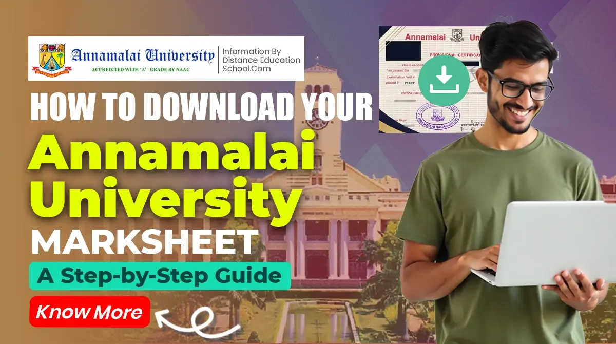 Annamalai University Marksheet