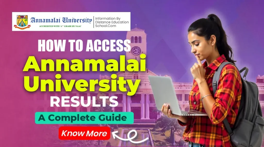 Annamalai University Results 2025