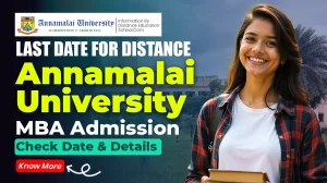 Distance Annamalai University MBA