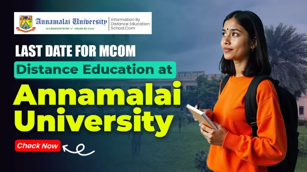 Mcom distance education annamalai university