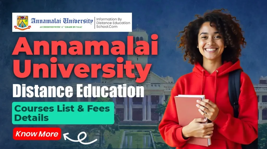 annamalai university distance education courses list