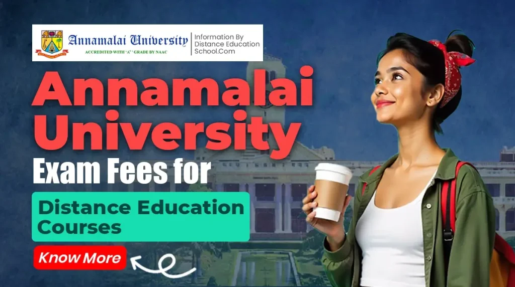 Annamalai University exam fees