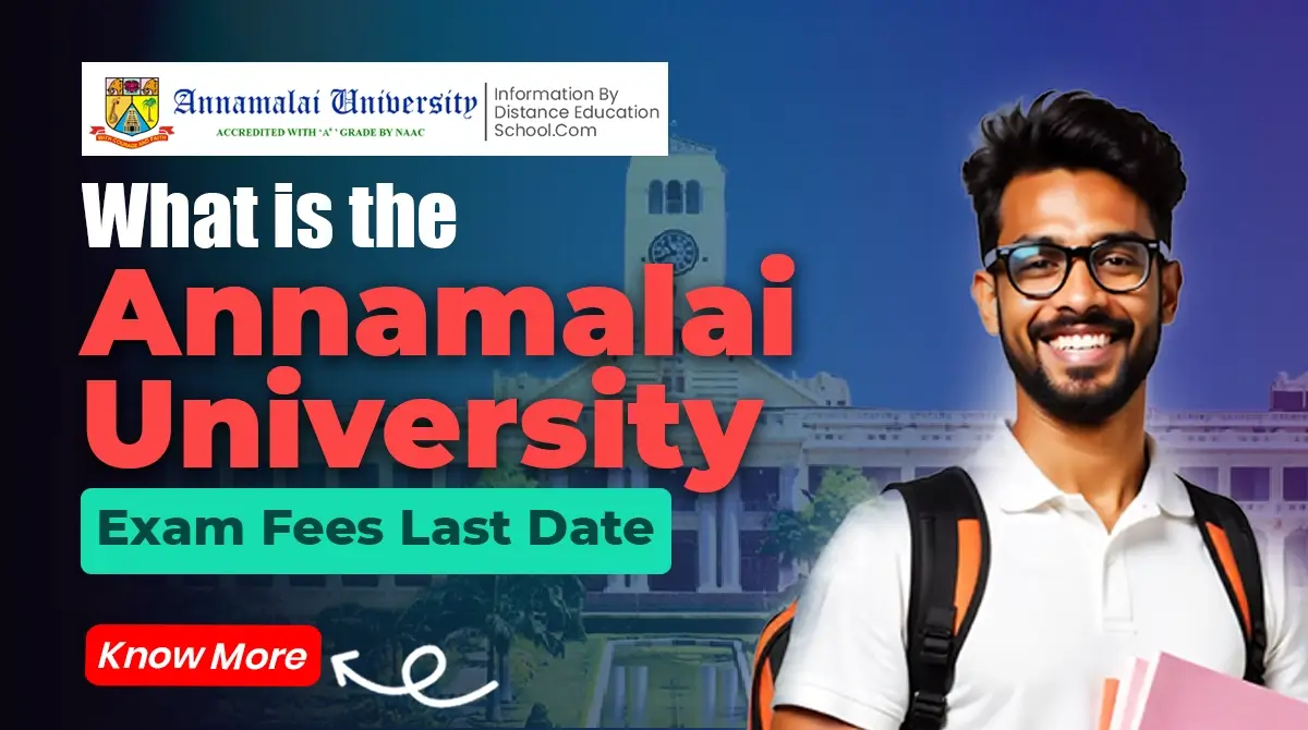 annamalai university exam fees