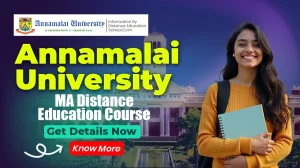 MA Distance Education course