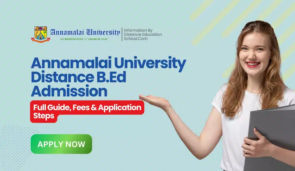 Annamalai University B.Ed Admission