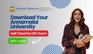 Annamalai University Hall Ticket