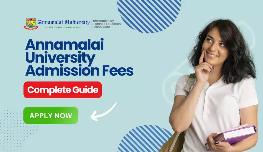 Annamalai University Admission Fees