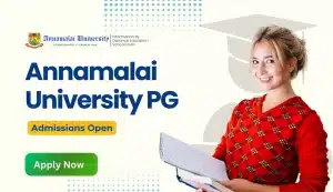 Annamalai University PG Admissions