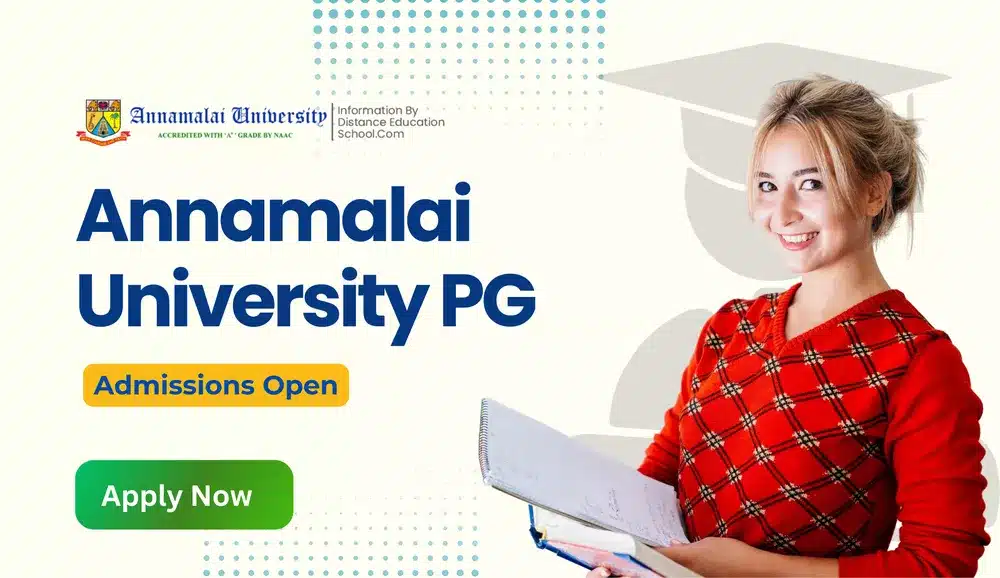 Annamalai University PG Admissions
