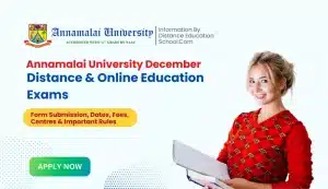 Annamalai university exam tee december