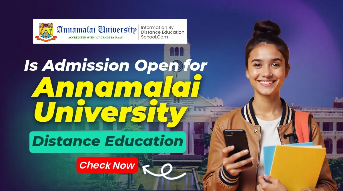 Annamalai University Distance Education Admission
