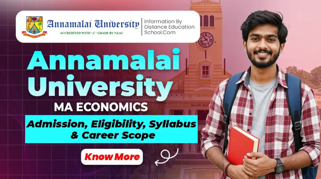 Annamalai University MA Economics