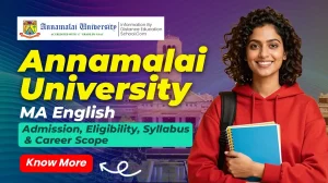 Annamalai University MA English