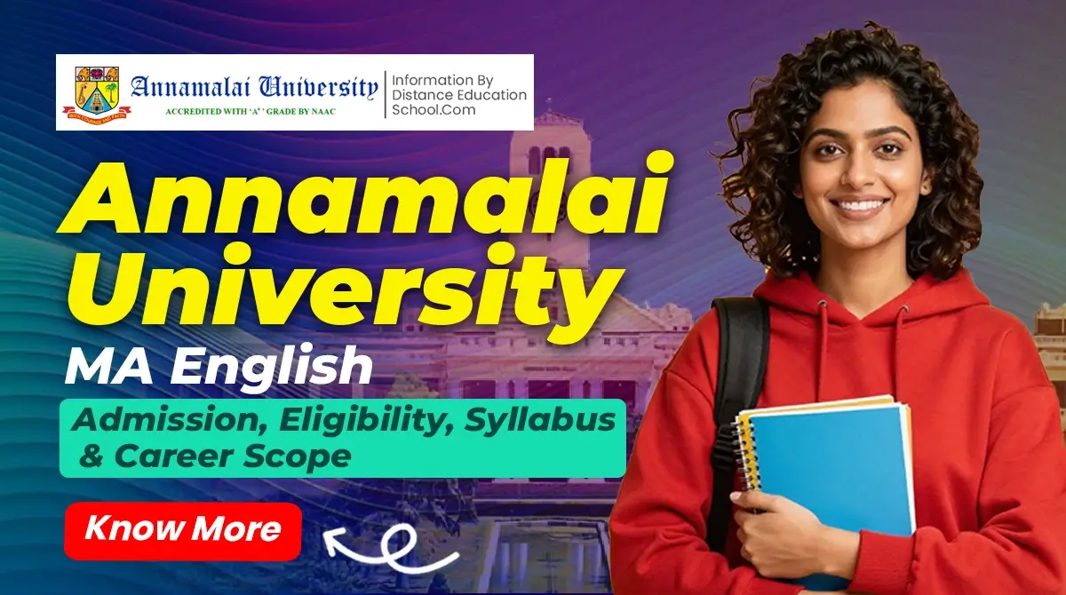 Annamalai University MA English
