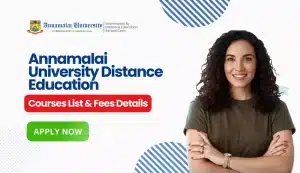 annamalai university distance education courses list and fees details