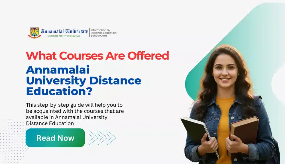 Offered by Annamalai University Distance