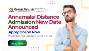 Annamalai Distance Admission