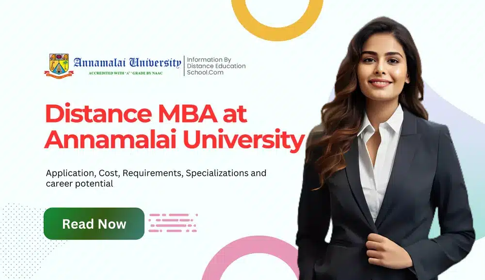 Distance MBA from Annamalai University