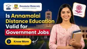 Annamalai Distance Education Validity for Government Jobs