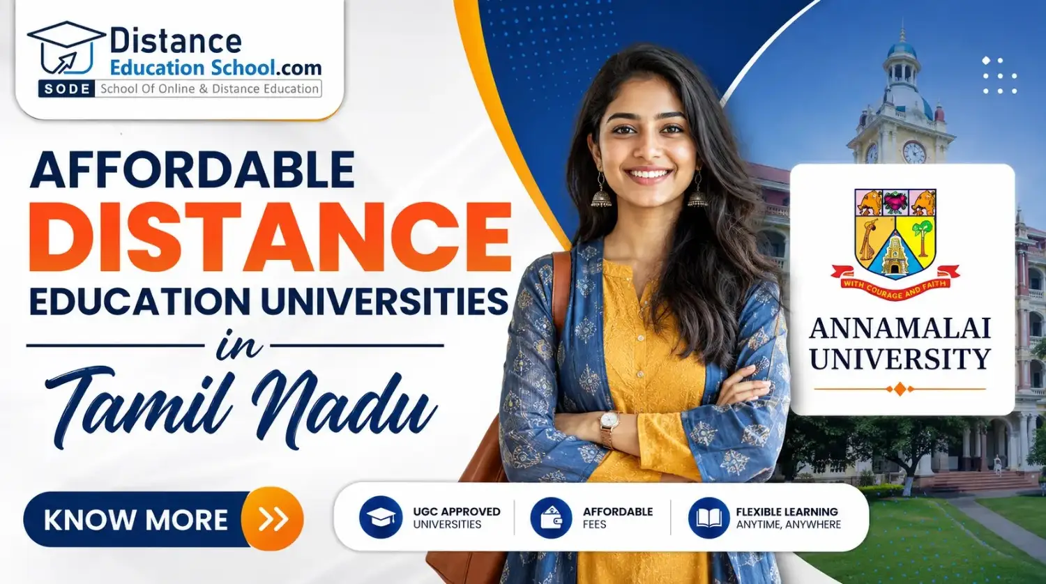 Affordable Distance Education Universities in Tamil Nadu
