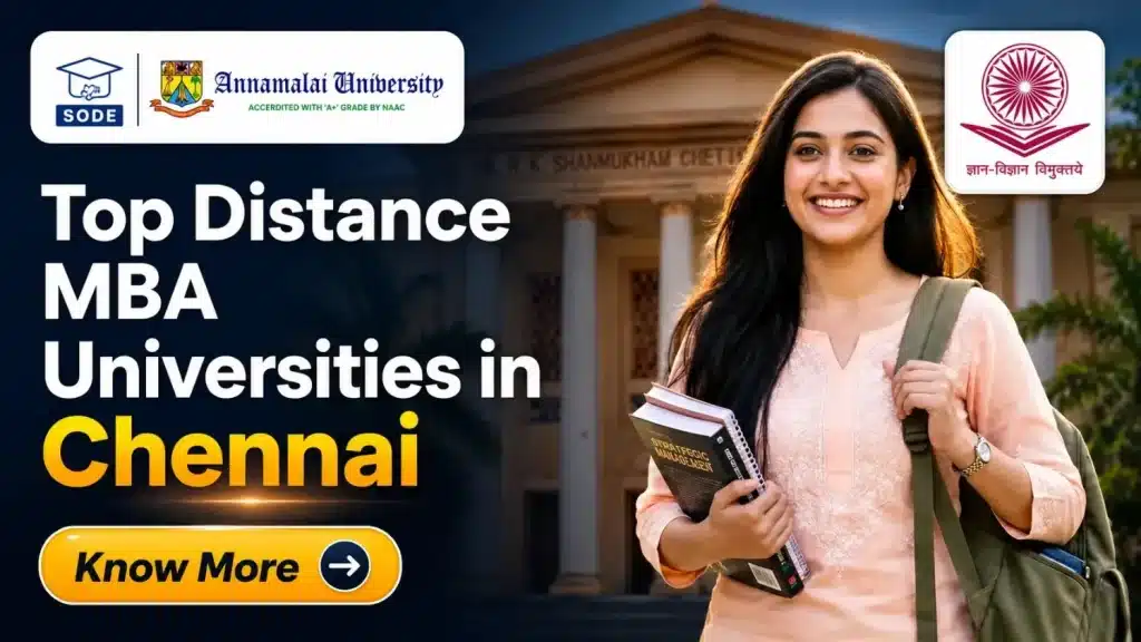 Top Distance MBA Universities in Chennai