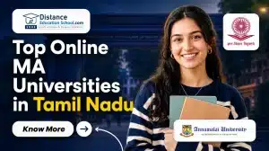 Top Online MA Universities in Tamil Nadu